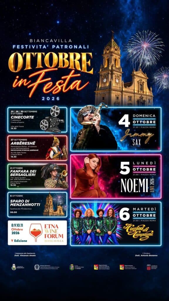 Festività Patronali complete 2026